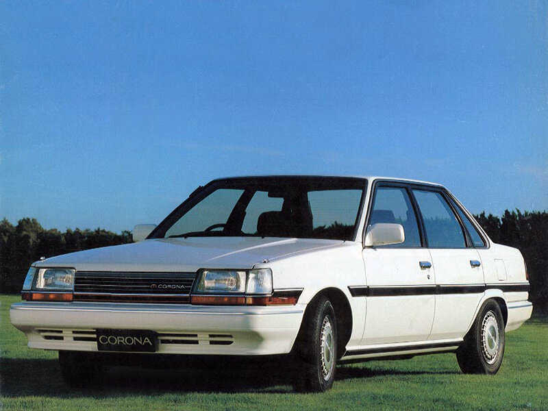 Toyota Corona (AT150, ST150, ST160, ST162) 8 поколение, рестайлинг, седан (08.1985 - 12.1987)
